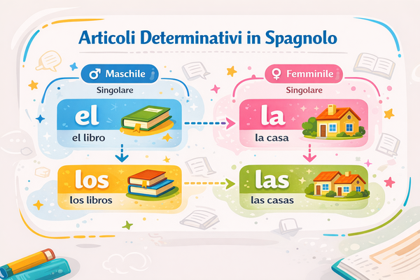 Articoli determinativi in spagnolo Articoli determinativi in spagnolo